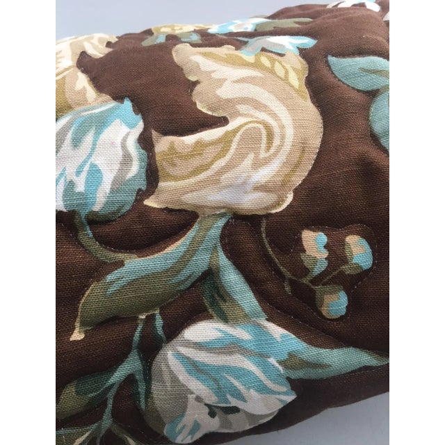 Schumacher "Quilted" - j.h. Thorp / F. Schumacher Upholstery Fabric - 4 Yards For Sale - Image 4 of 6