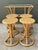 Vintage Rattan High Top Table With Coordinating Stools - Set of 5 For Sale - Image 10 of 17