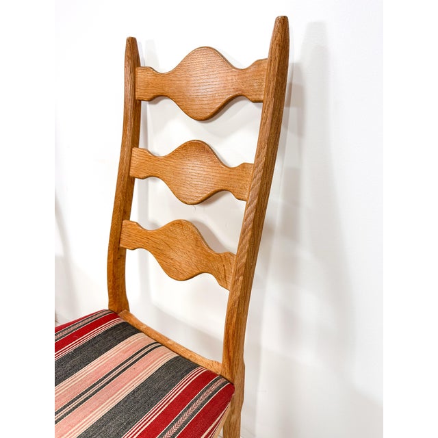 Wood Set of Ten Dining Chairs by Henning Kjaernulf For Sale - Image 7 of 11