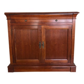 1990s Ethan Allen Medallion Server For Sale