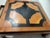 Black 20th Century Wooden Coffee Table with Geometric Decoration For Sale - Image 8 of 9