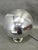 Original Bauhaus table lamp produced in Czechoslovakia during the 1930s. This sculptural piece features a wide domed...