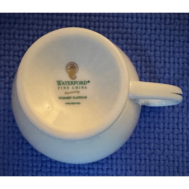 Fine China-Waterford Kilbarry Platinum (Place Setting for 12)-72 Piece New For Sale - Image 10 of 12