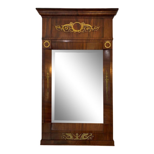 1810 Trumeau Mirror For Sale
