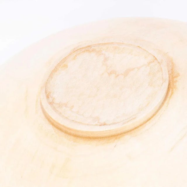 Maple Hand Turned Bowl from Tyler & Tara For Sale - Image 5 of 9