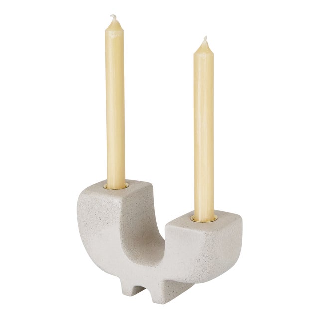 Ruby Candleholder by Rubble Workshop For Sale