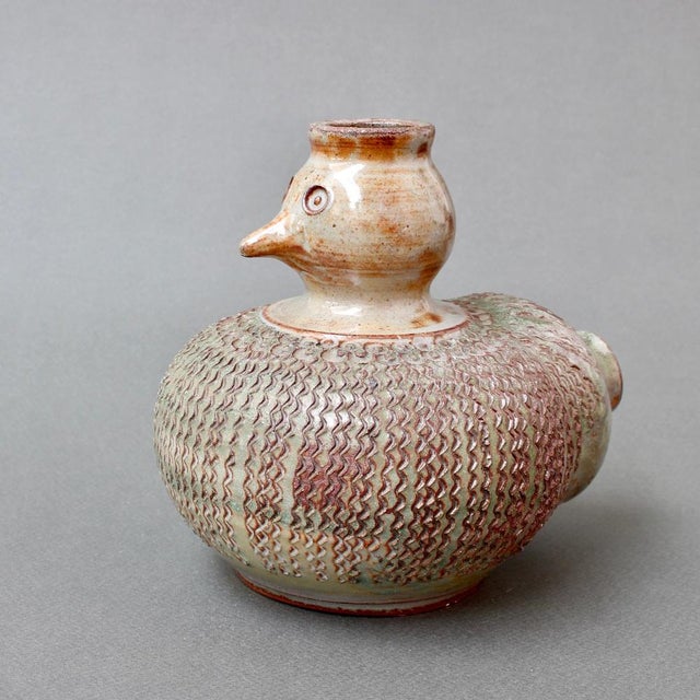 Ceramic Stylised Bird Vase by Dominique Pouchain, 1980s For Sale - Image 12 of 18