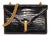 Hermès Black Porosus Crocodile Alcazar Top Handle Shoulder Bag, 1980. For Sale