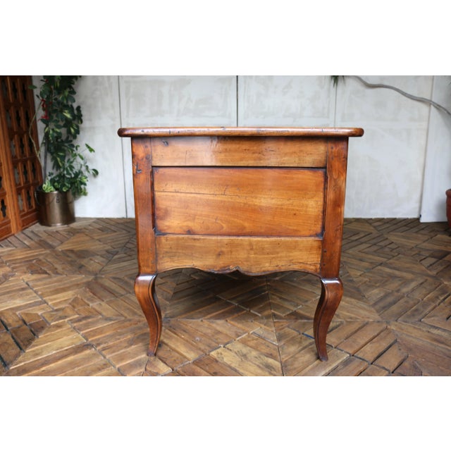 19th-Century French Provençal Cherrywood Writing Desk For Sale - Image 11 of 18