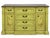 20th-C. Patina Style Hand Painted Italian Marble Top Chinoiserie Sideboard / Credenza For Sale - Image 10 of 10