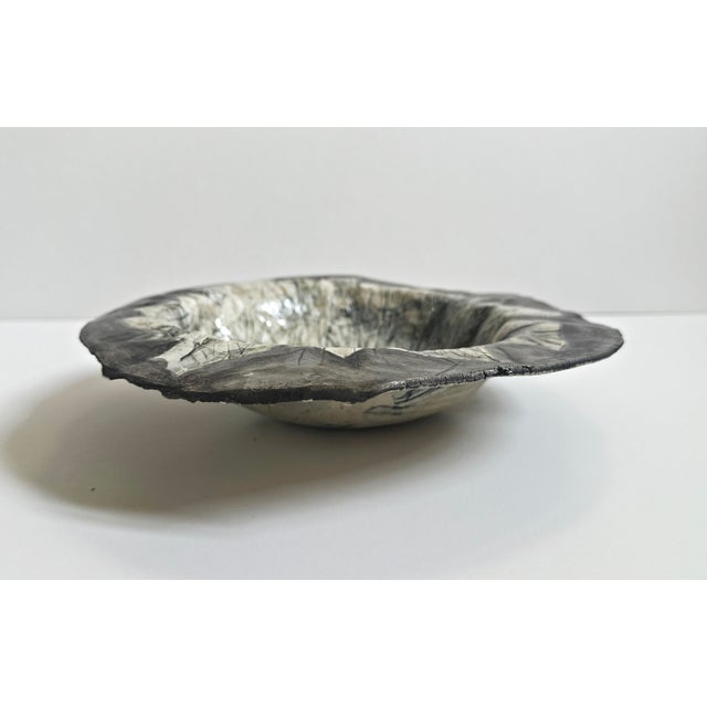 Ceramic Bowl by Antje Scharfe, Berlin, 1991 For Sale - Image 4 of 7