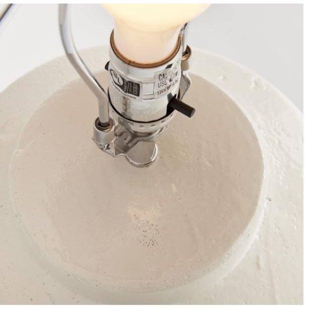 2020s Monty Textured Ceramic Lamp For Sale - Image 5 of 6