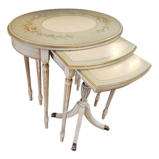 1950s Beautiful French Country Nesting Tables For Sale