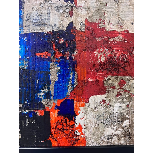 Wood Divide - Original Abstract Painting by J. Kent Martin For Sale - Image 7 of 8