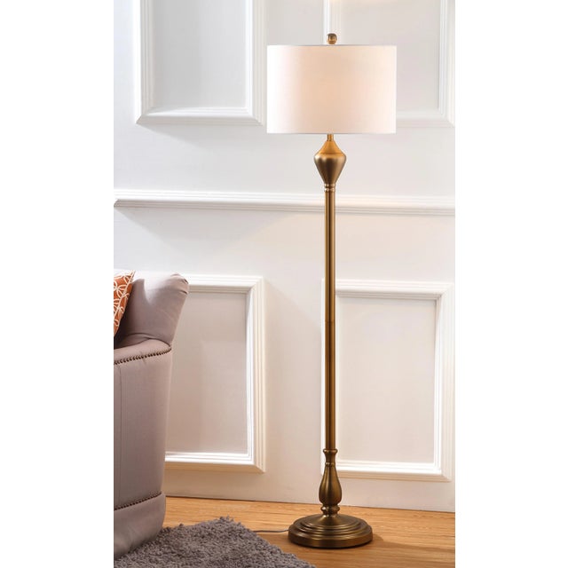 2020s 60.5-Inch H Floor Lamp - Gold For Sale - Image 5 of 6