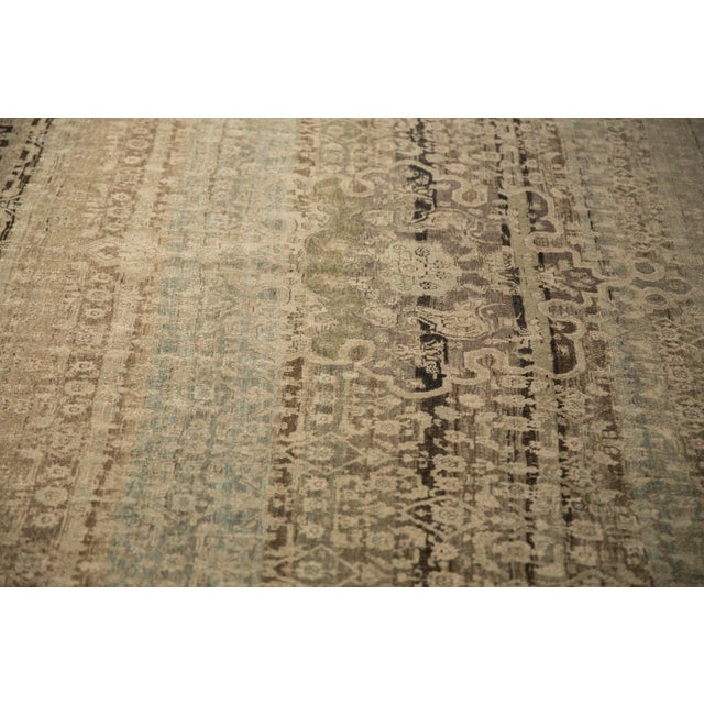 Old New House Vintage Distressed Bijar Carpet - 9'5" x 11'2" For Sale - Image 4 of 14