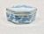Vintage Small Hexagonal Blue and White Trinket Box For Sale - Image 4 of 9