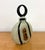 Mid 20th Century Vintage Hand Blown Lidded Glass Vessel For Sale - Image 5 of 7