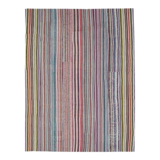 Galerie Shabab Collection Mid-20th Century Turkish Flatweave Kilim Room Size Carpet For Sale