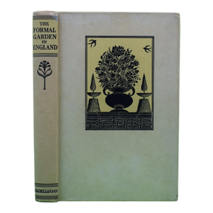 "The Formal Garden in England" 1936 Blomfield, Reginald