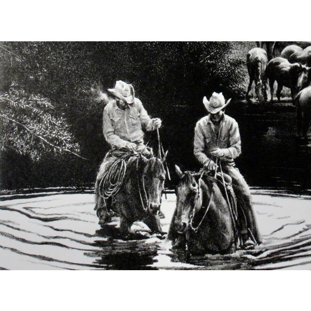 Tom (Thomas) Ryan Soaking Up, c.1970 For Sale - Image 4 of 7