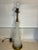 Vintage Frederick Cooper French Opaline Glass Column Table Lamp With Brass Base For Sale - Image 10 of 10