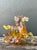 Vintage Amber Cast Lucite Running Horse Sculpture For Sale - Image 10 of 15