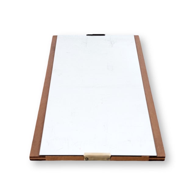 Mid-Century Modern Mid-Century Danish Teak Wall Mirror For Sale - Image 3 of 7