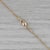 Modern 0.20ctw Diamond PalmTree Pendant Necklace 14k Yellow Gold 20" Cable Chain For Sale - Image 3 of 7