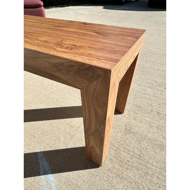 1970s Veneer Parsons Bench For Sale - Image 9 of 9