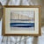 Contemporary Semi-Abstract​ Mixed Media Nautical Sailcloth Landscapes​ - Set of 3 by JJ-Hogan For Sale - Image 4 of 13