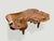 Mid-Century Modern Andrianna Shamaris Single Slab Live Edge Teak Wood Coffee Table For Sale - Image 3 of 6