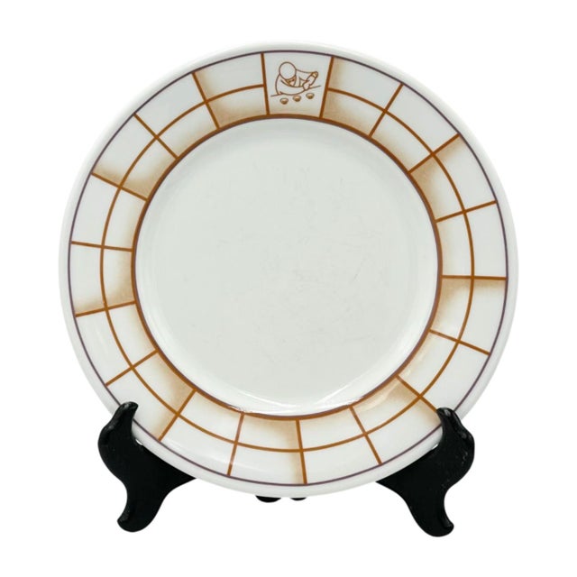 Vintage Harry's Bar Venezia Venice Italy Plate 9.25"d For Sale In Washington DC - Image 6 of 8