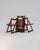Wooden Folding Chairs in the style of Aldo Jacober, Set of 4 For Sale - Image 10 of 11