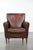 For sale by Thijs: this elegant, characterful vintage armchair made of sheepskin leather with beautiful, warm colors. :...