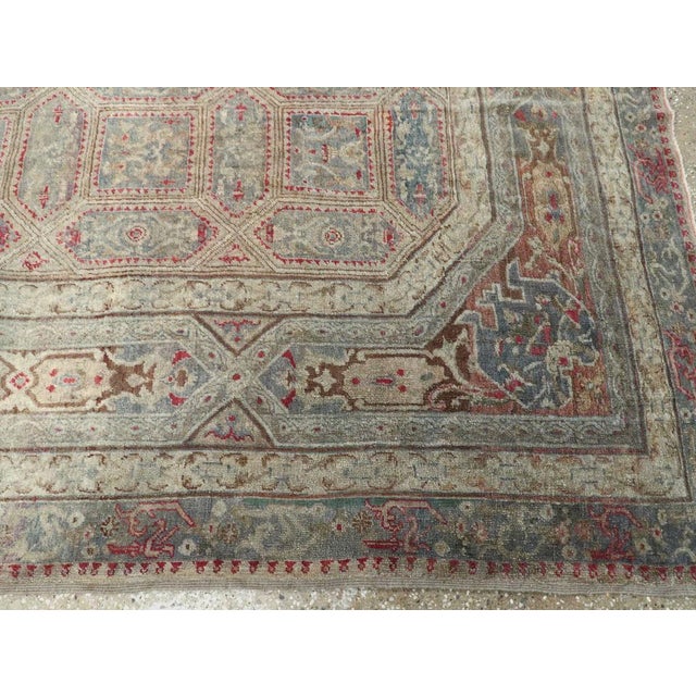 Galerie Shabab Collection Early 20th Century Handmade Turkish Herekeh Accent Rug For Sale - Image 9 of 11