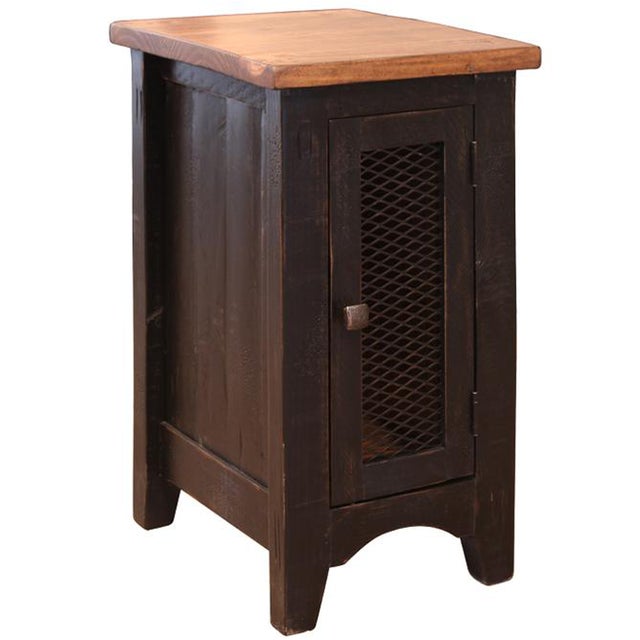 Greenview Collection: Solid wood furniture with rustic and refined industrial details and finishes Solid Pine Wood...