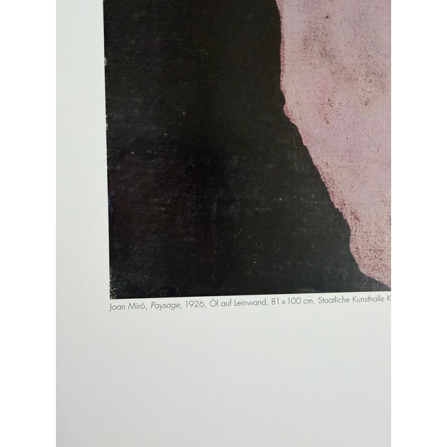 Landscape Museum Poster by Joan Miró, 2007 For Sale - Image 9 of 18