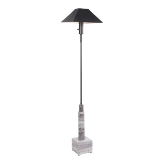 Travertine Floor Lamp - New For Sale