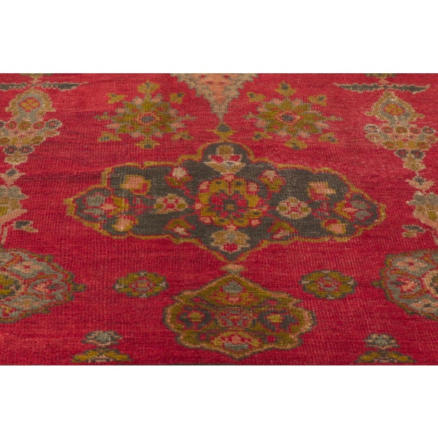Late 19th Century Persian Sultanabad Rug, 11'04 X 16'11 For Sale In Dallas - Image 6 of 11