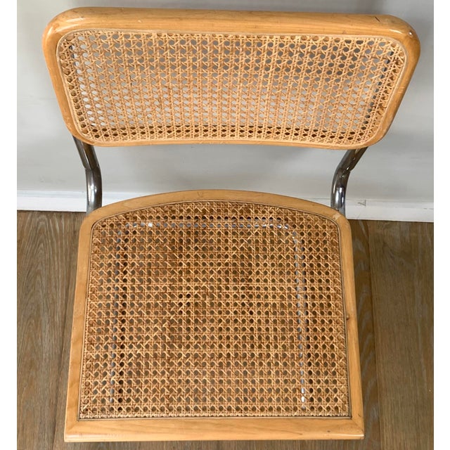 Traditional 1970s Attributed to Marcel Breuer Cesca Cantilever Chair For Sale - Image 3 of 8