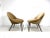 1950s Vintage Tan Chairs - a Pair For Sale - Image 9 of 10