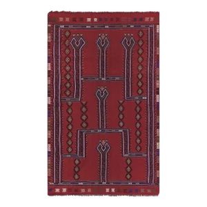 Kilim Cicim Embroidered Karapinar 4'7'' X 7'9''