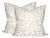 Modern Les Touches Pillow Cover in Sand, 20x20 Pillow For Sale - Image 3 of 4