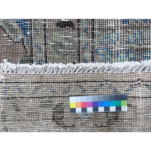 Vintage Middle Eastern Hand-Knotted Rug For Sale - Image 5 of 6