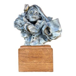 Nicholas Moffett Bronze Art Deco Sculpture, Signed Limited Edition 1990 For Sale