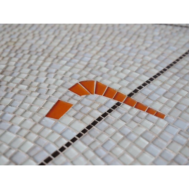 Mid-Century Freeform Kidney-Shaped Mosaic Table with Hairpin Legs by Berthold Müller Oerlinghausen, 1950s For Sale - Image 16 of 18