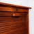 1930's Thonet tambour fronted oak cabinet. Founded in the early 19th Century by Michael Thonet, Thonet invented the...