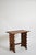 Oak alentejana side table, 1960s. Height: 70 cm - 27.56 in Length: 80 cm - 31.5 in Width: 48 cm - 18.9 in