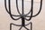 Gothic Vintage Parzinger Wrought Iron Metal Candelabra For Sale - Image 3 of 5
